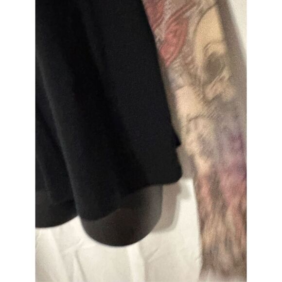 Nice woman Y2K Inspired Harley Davidson Black Multicolor Long Sleeve Cybercore T - Picture 4 of 8